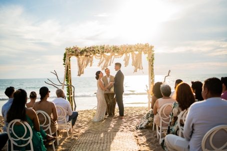 wedding at the beach